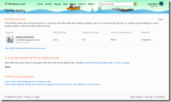 Windows Live Family Safety, Wave 3