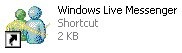 Windows Live Messenger Shortcut (256 colors)